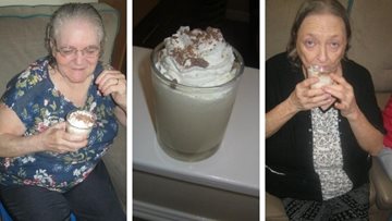 Ashington care home Residents enjoy cocktail and mocktail evening